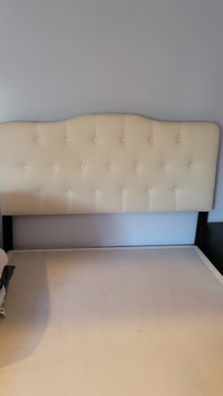 Tempur Pedic Full Box Foundation + Headboard