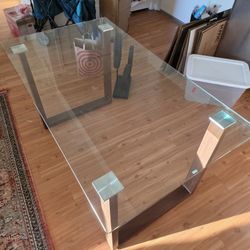 Glass Dining Table
