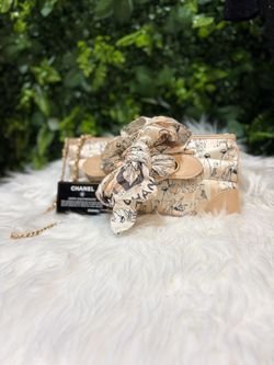 Rare Chanel Coco Mademoiselle Scarf Bag w/ Detachable Scarf