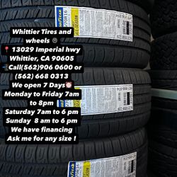 SET OF NEW TIRES 235/70R16 GOODYEAR ASSURANCE AS, INCLUDING MOUNTING AND BALANCING. ASK ME FOR ANY SIZE OR BRAND