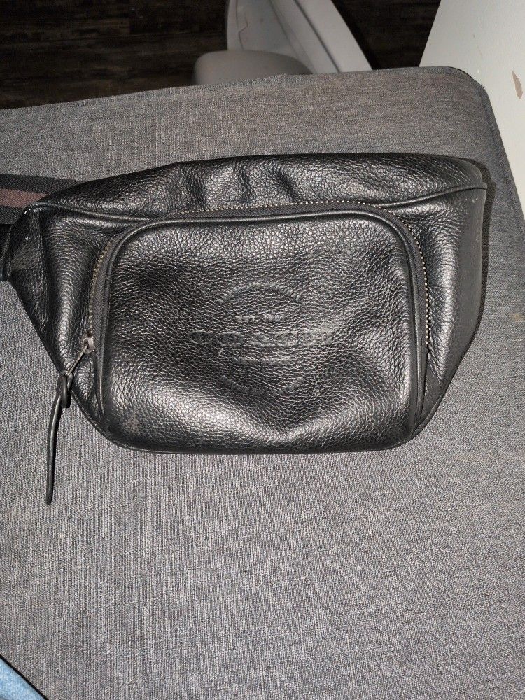 Coach Leather Thompson Belt Bag