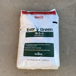 Best evergreen fertilizer 18 – 5 –0+5% iron