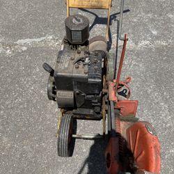 Grass edge machine