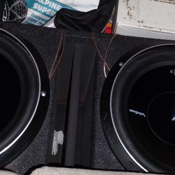 2 Rockford Fosgate P3 12"S In Ported Box/w Fosgate Prime R2-1200X1 Amp