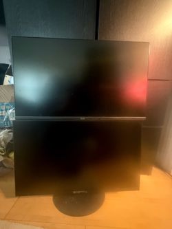 Pixio 165hz and sceptre 100hz gaming monitor