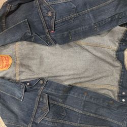 levi's original riveted jacket men large