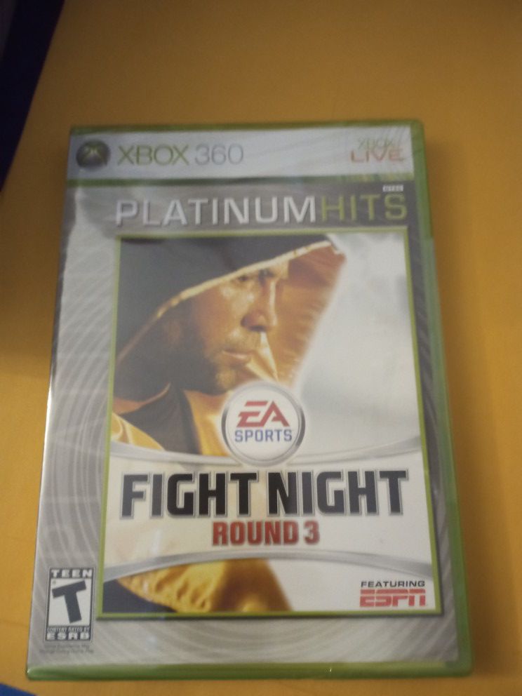 Brand New Fight Night Round 3 Xbox 360