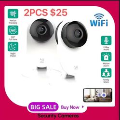 Brand New Blink Security Cameras (2PCS $25)