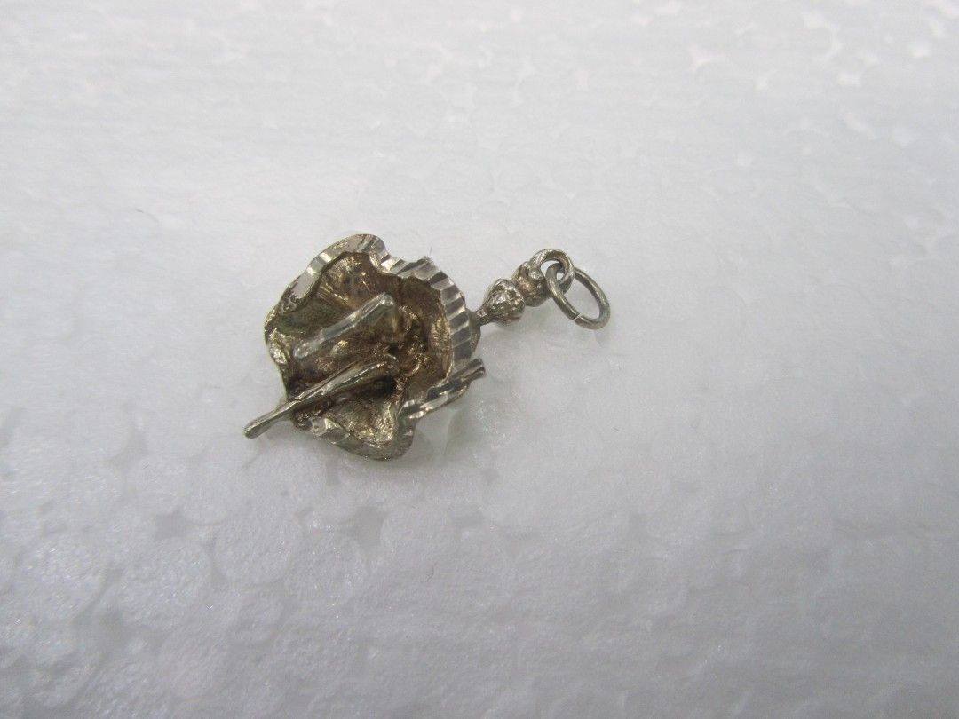 Vintage Sterling Silver Ballerina Charm