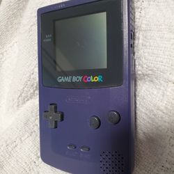 Gameboy Color Purple