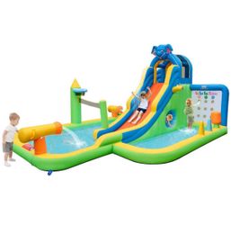 Inflatable Water Slide & Splash Park for Sale!