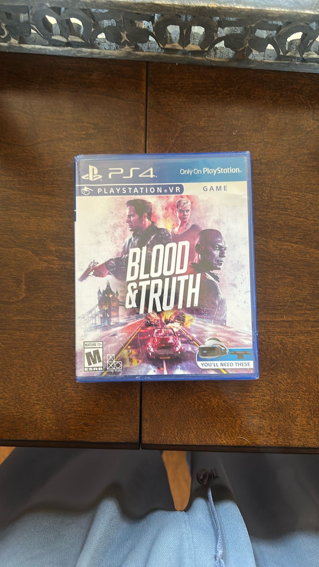 blood & truth ps4 VR game
