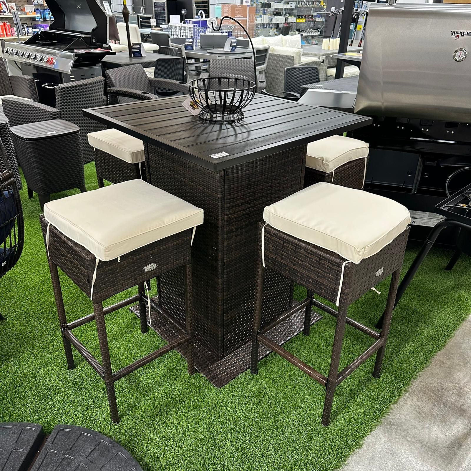 Outdoor Bar Table Set