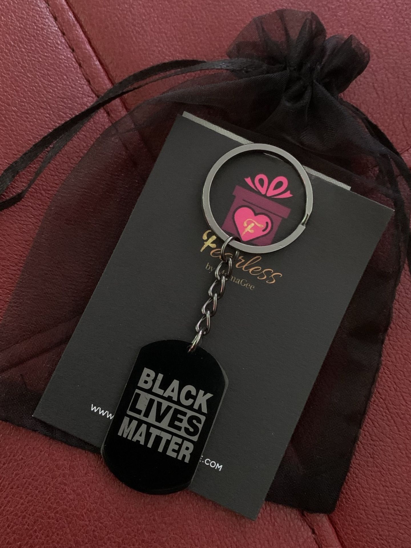 Black Lives Matter Keychain