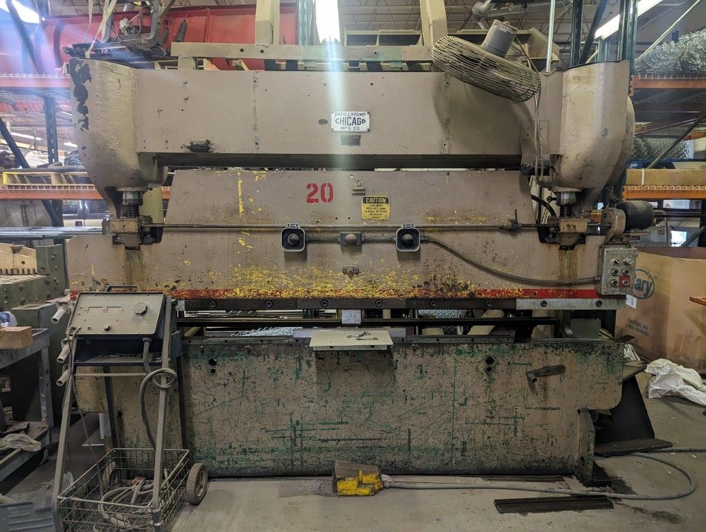80 Ton Dreis &Krump Press Brake for Sale in Elk Grove Village, IL OfferUp