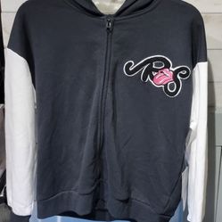 Girl's Rolling Stones Graphic Full Zip Hooded Sweatshirts $10 each 
(One Available In Size Small  6/6x and One Available in size XL 14-16)