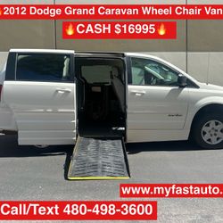 2012 Dodge Grand Caravan Wheelchair Van
