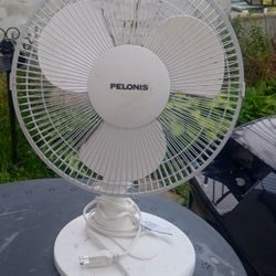 Oscillating Table Fan Works Perfect 