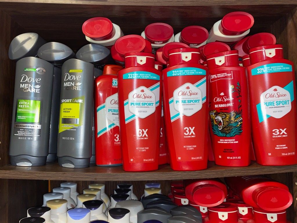 Old Spice Body Wash 5 Botellas Por $20 5 Bottles For $20 