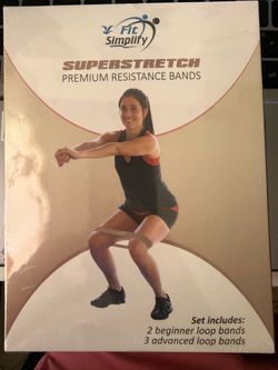 Fit Simplify Superstretch Resistance Bands Set