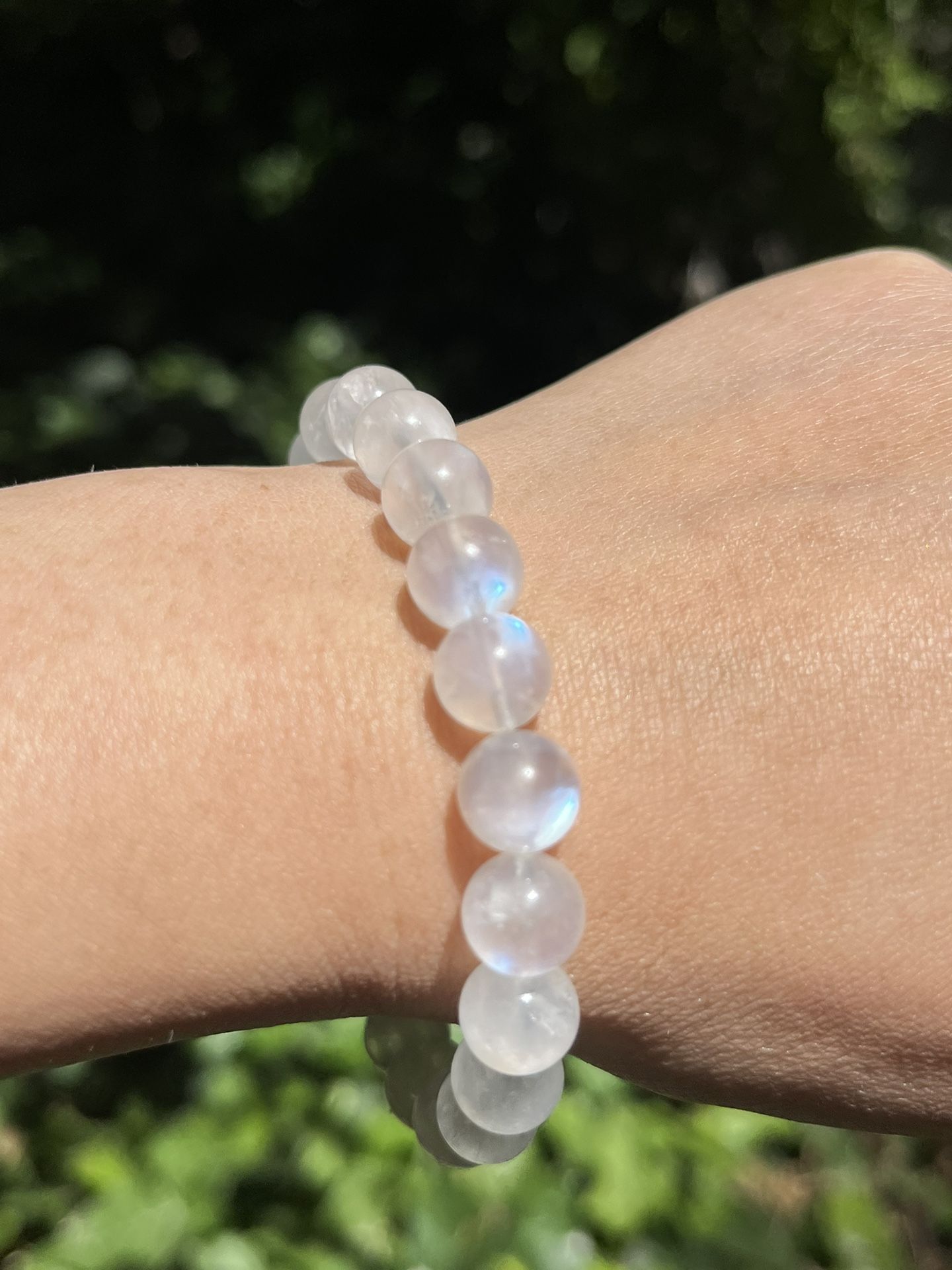 9mm Gorgeous Moonstone Bracelet