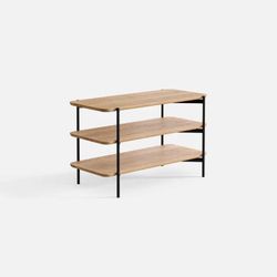 Oliver Space Gide Bookcase - Small, Oak Finish, New In Box