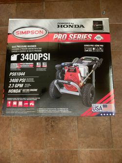 Honda Pressure Washer (Gas)