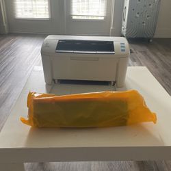 HP Laser Jet Printer & New Toner ( Changed The Toner ONE Month Ago)