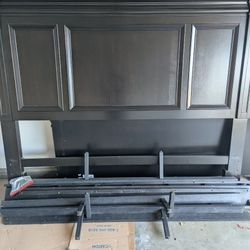 King Bed Frame With Headboard And Footboard 