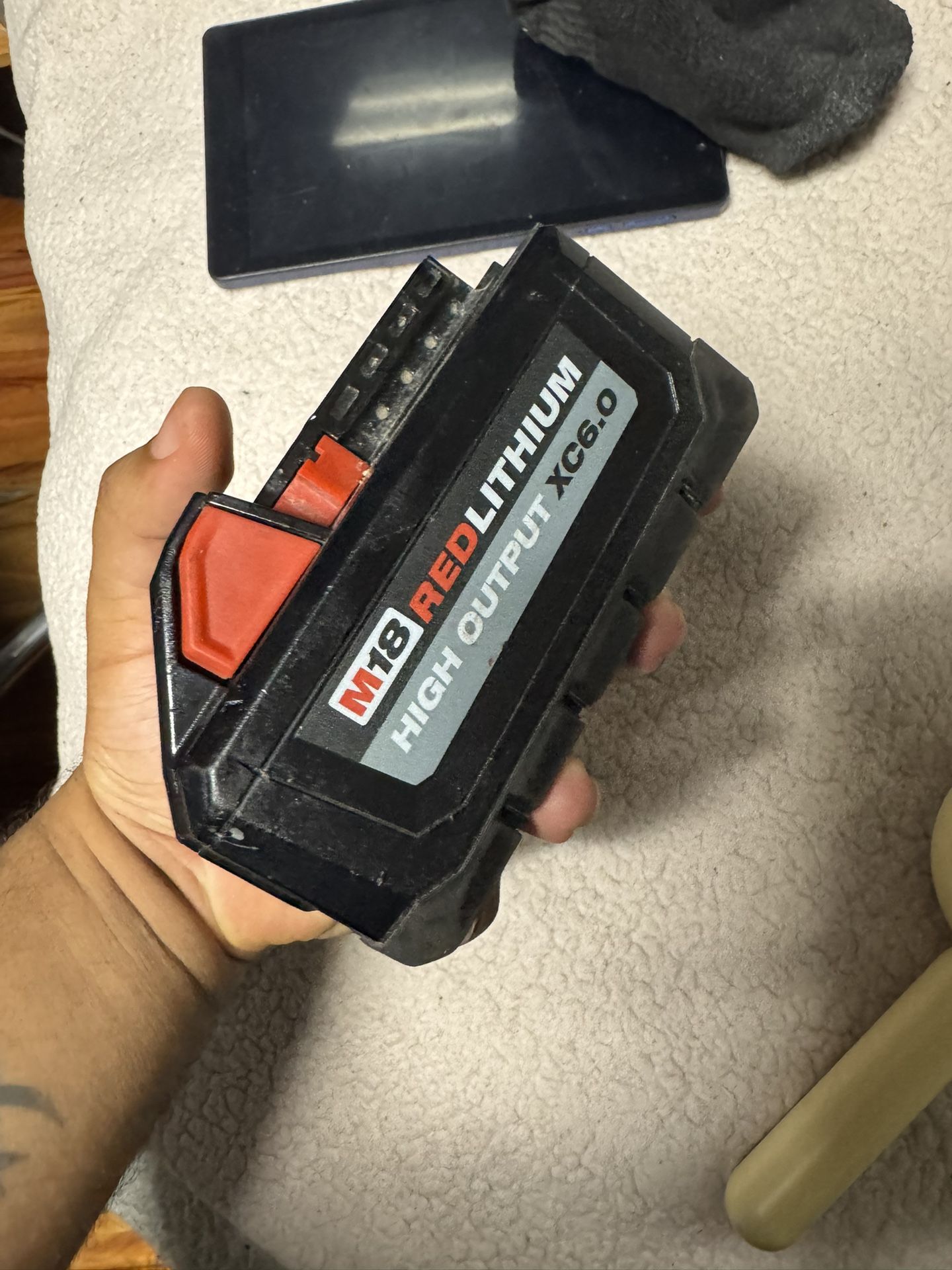 M18 18-Volt Lithium Battery 6.0Ah WILL TRADE