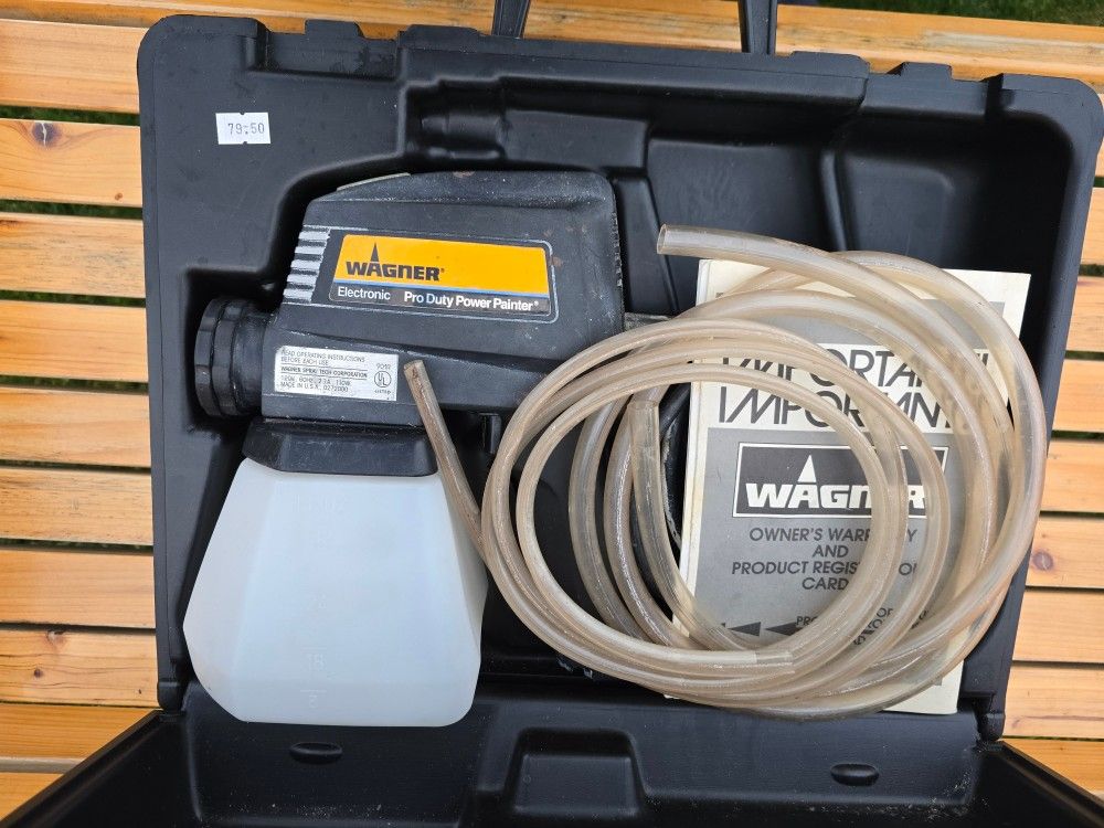 Paint/Stain Sprayer-Wagner Pro Duty