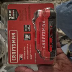 Brand NEW Craftsnan V20 2.0ah Battery