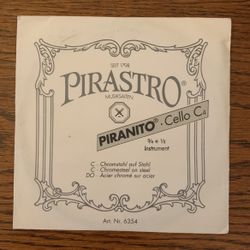 Pirastro Piranito 3/4-1/2 Cello C String New