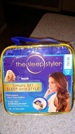 The Sleep styler! Hair curlers! As seen on Shark Tank!