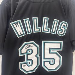 Dontrelle Willis Florida Marlins Jersey Signed 
