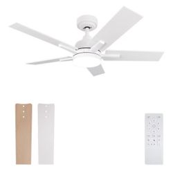 VIOSSIN 42" CEILING FAN 24W LED LIGHT 