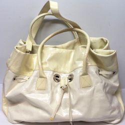 Sonia Rykiel Womens Handbag White Shoulder Tote Large Bag