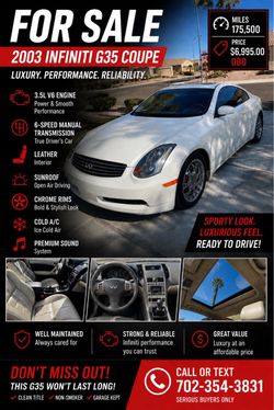 2003 Infiniti G35 coupe