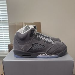 Jordan 5 Wolf Gray Men Sz. 7 