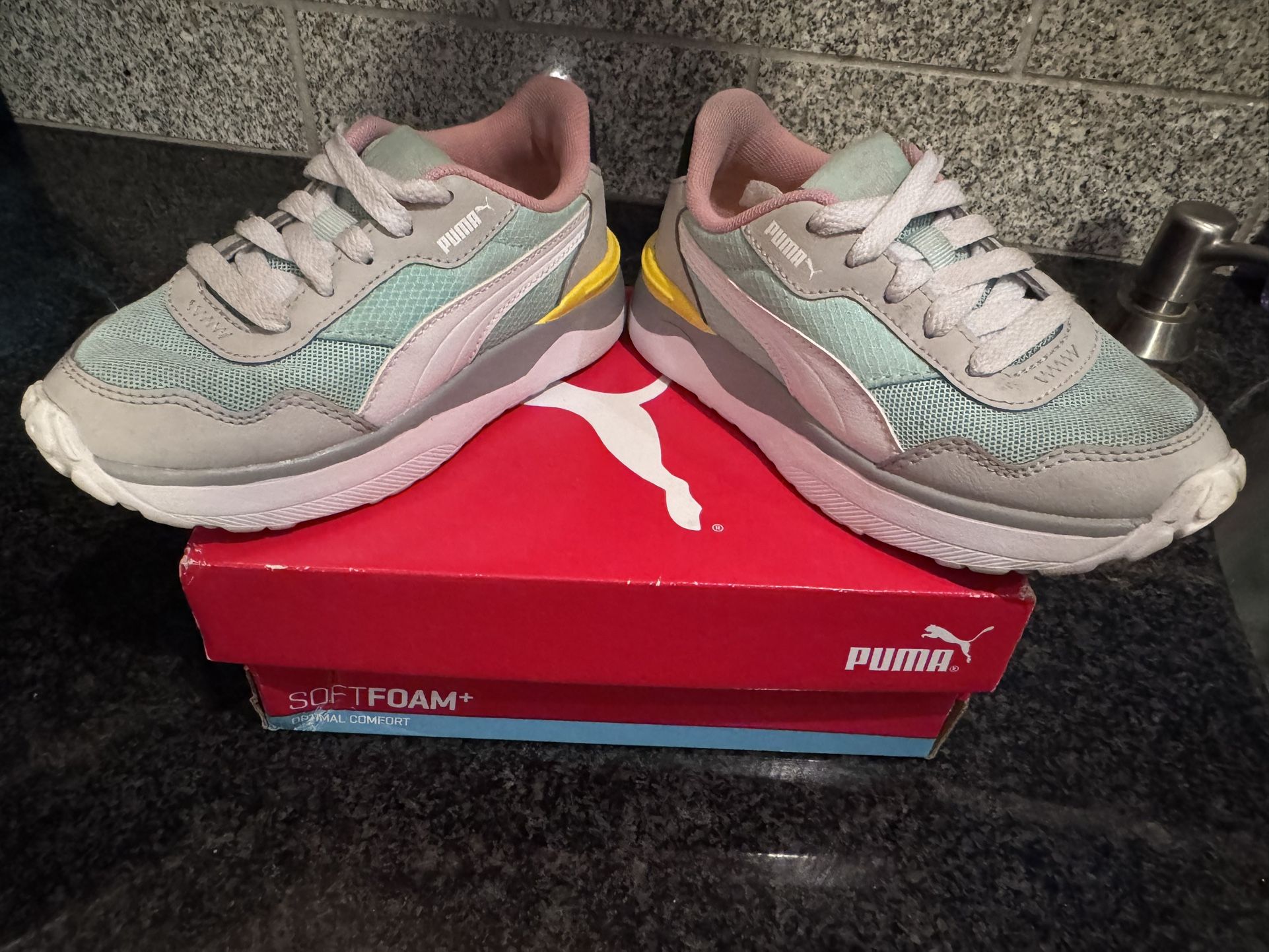 PUMA R78 VOYAGER PS ( Eggshell Blue -white- Grey