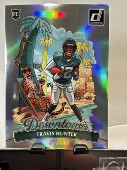 2025 Travis Hunter Panini Donruss Rookie DOWNTOWN #13 RC SSP Jumbo Oversized