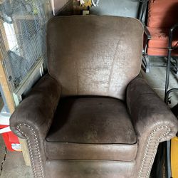 Brown Leather Lift Chair