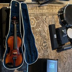 Violin With Case