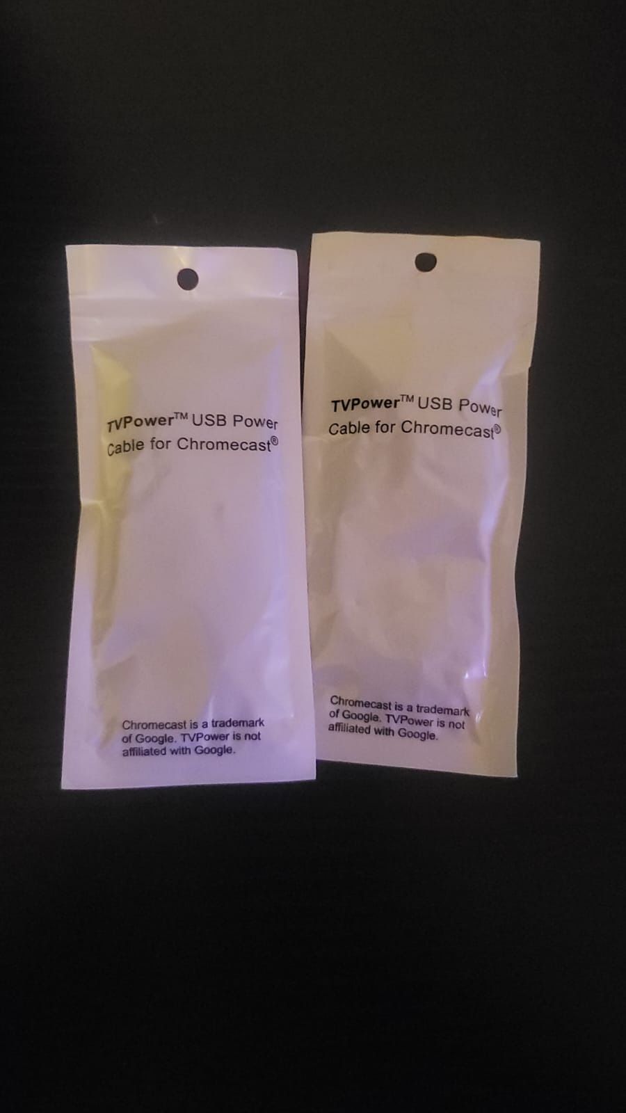TVPower USB Power Cable for Chromecast, Brand New