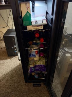 Ivation 12 bottle compressor powered wine fridge
