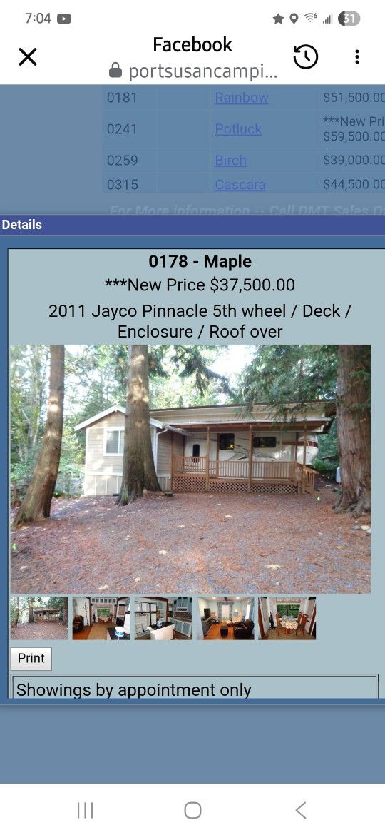 2011 Jayco Pinnacle