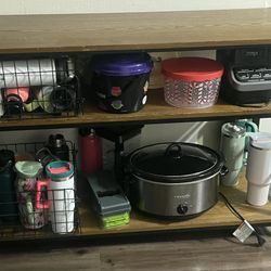 "Coffee" Bar/shelves 