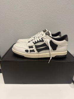 Amiri Skel Low ‘White Black’ Size 46 EU Men’s