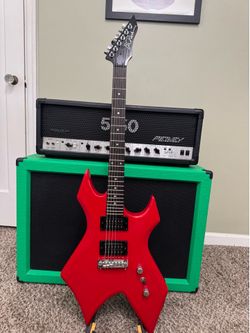 BC Rich Warlock Bronze Series Red