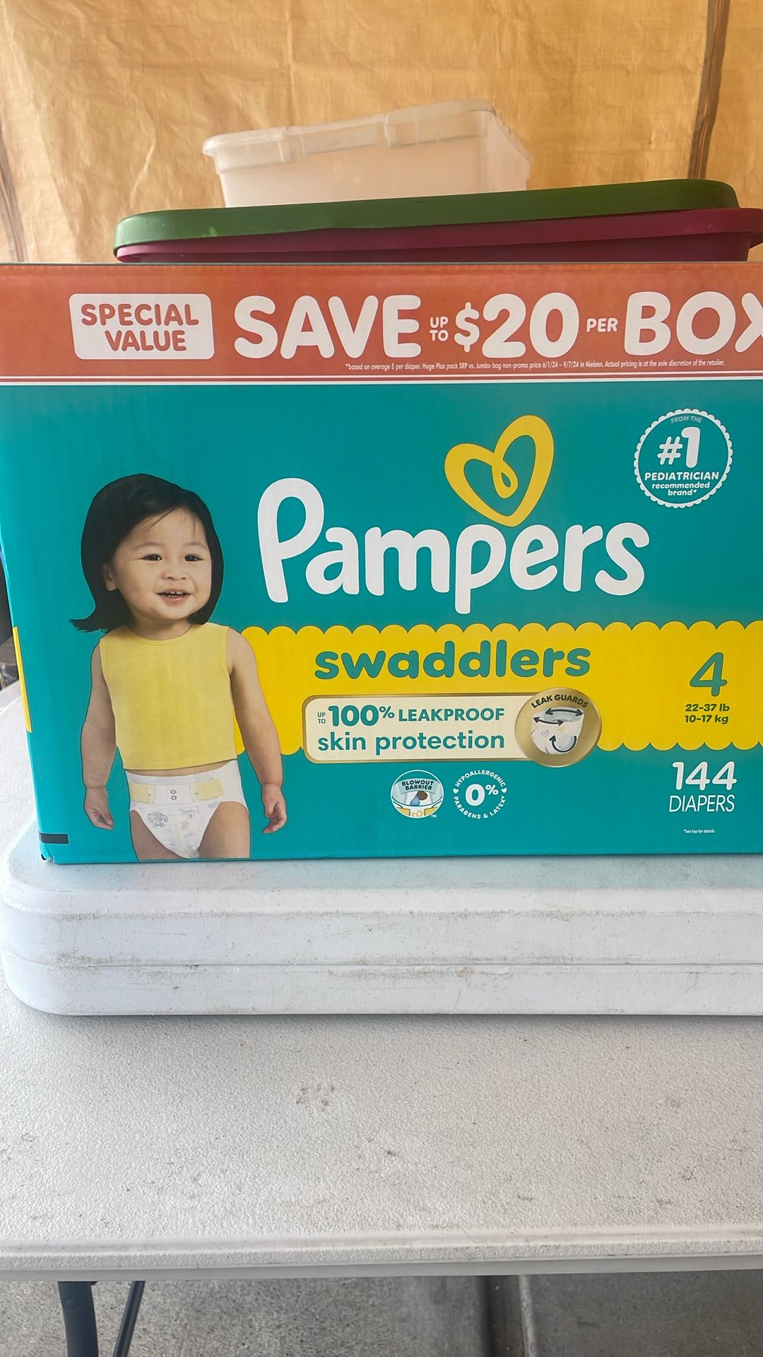 Pampers Size 4